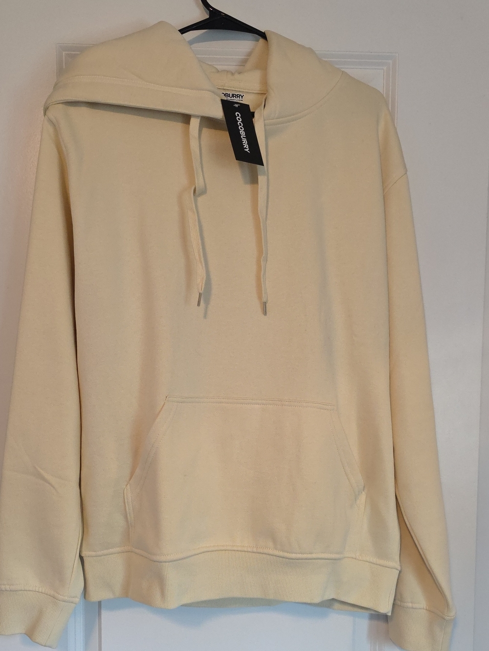 Cocounbury Women's Cream Pullover Hoodie